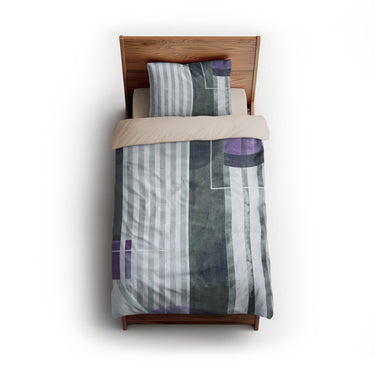 Gordian Purple twin - microfiber - Natural Backing