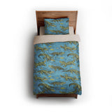 Gator Swamp twin - microfiber - Natural Backing
