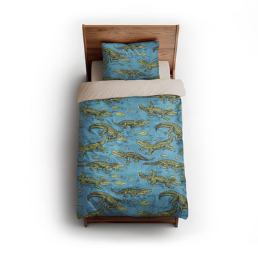 Gator Swamp twin - microfiber - Natural Backing