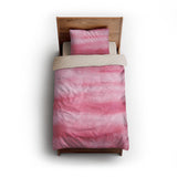 Ophelia Watercolor Pink Balayage twin - microfiber - Natural Backing
