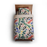 Aurelio Polychrome twin - microfiber - Natural Backing