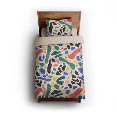 Aurelio Polychrome twin - microfiber - Natural Backing