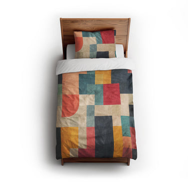 Finn Multicolor twin - cotton - White Backing