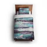 Jörgan Purple & Blue twin - cotton - White Backing