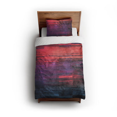 Astrid Plum twin - cotton - White Backing