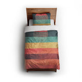 Decrescendo Multicolor twin - cotton - White Backing