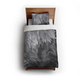 Dianthus Greyscale twin - cotton - White Backing