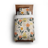 Milana Ivory Gold twin - cotton - White Backing