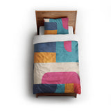Bruno Multicolor twin - cotton - White Backing