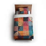 Faraz Multicolor twin - cotton - White Backing