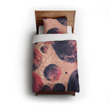 Spumante Pink & Purple twin - cotton - White Backing
