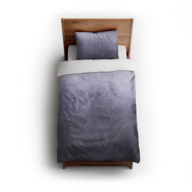 Kieran Watercolor Indigo Ombre twin - cotton - White Backing