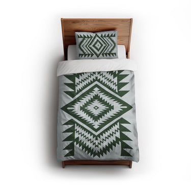 Reyno Forest & Stone twin - cotton - White Backing