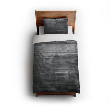 Astrid Grey twin - cotton - White Backing