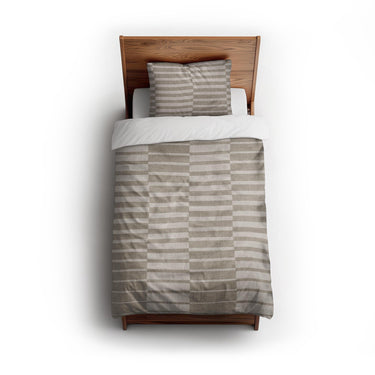 Spectra Taupe twin - cotton - White Backing