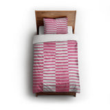Spectra Pink twin - cotton - White Backing