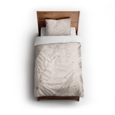 Stephanie Ivory Monotone twin - cotton - White Backing