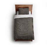 Terra Greige twin - cotton - White Backing