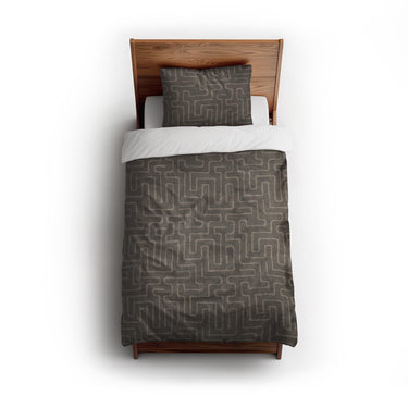 Terra Greige twin - cotton - White Backing