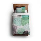 Tabitha Seaglass twin - cotton - White Backing