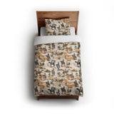 Desert Cowboys twin - cotton - White Backing