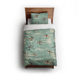 Open Water Kayakers twin - cotton - White Backing