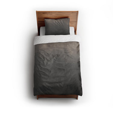 Kieran Watercolor Greige Ombre twin - cotton - White Backing