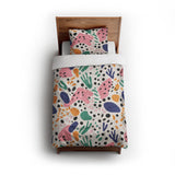 Camille Multicolor twin - cotton - White Backing