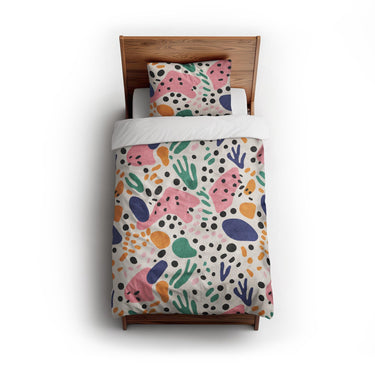 Camille Multicolor twin - cotton - White Backing