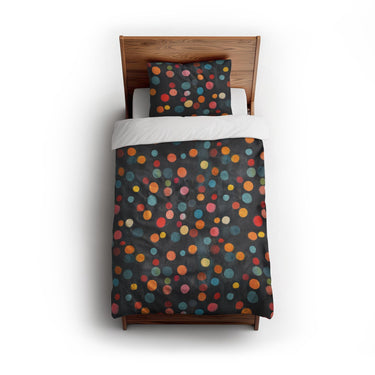 Bokeh at Night twin - cotton - White Backing