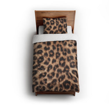 Cheetah Hide Print twin - cotton - White Backing
