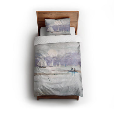Coming of the Tide by Louis K Harlow twin - cotton - White Backing