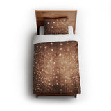 Deer Hide Print twin - cotton - White Backing
