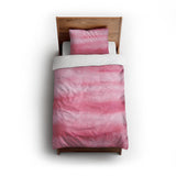 Ophelia Watercolor Pink Balayage twin - cotton - White Backing