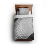 Elowin Greyscale twin - cotton - White Backing