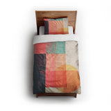 Cadence Multicolor twin - cotton - White Backing
