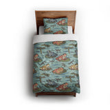 Frog Pond twin - cotton - White Backing