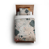 Colin Paint Splatter Multicolor twin - cotton - White Backing
