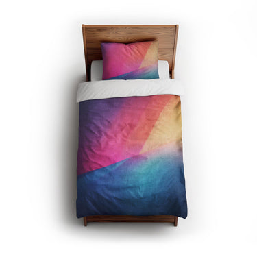 Escaping Light Multicolor twin - cotton - White Backing