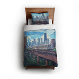 Chicago Metro twin - cotton - White Backing