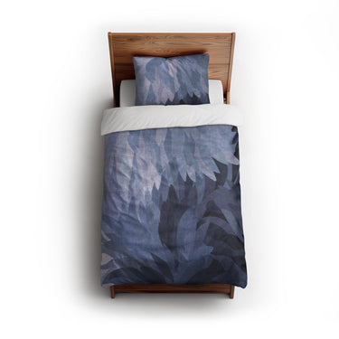 Dianthus Navy twin - cotton - White Backing