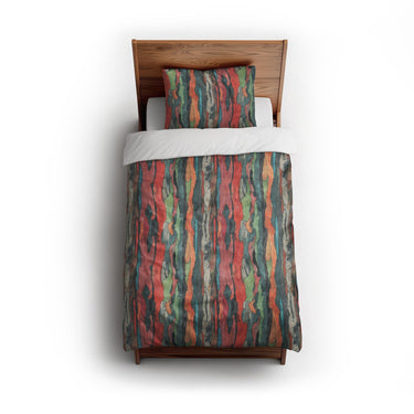 Rainbow Eucalyptus twin - cotton - White Backing