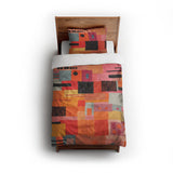 Nadia Multicolor twin - cotton - White Backing