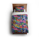 Giulia Multicolor twin - cotton - White Backing