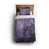 Dianthus Purple twin - cotton - White Backing