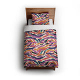 Alessa Multicolor twin - cotton - White Backing