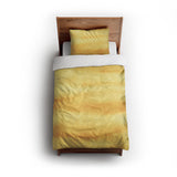 Ophelia Watercolor Yellow Balayage twin - cotton - White Backing