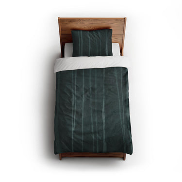 Felix Bleach Dye Deep Teal twin - cotton - White Backing
