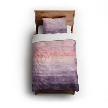 Ruidoso Pink & Purple twin - cotton - White Backing