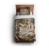 Female Bathers twin - cotton - White Backing